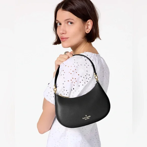♠️kate spade Paige Medium Convertible Crossbody, Black NWT